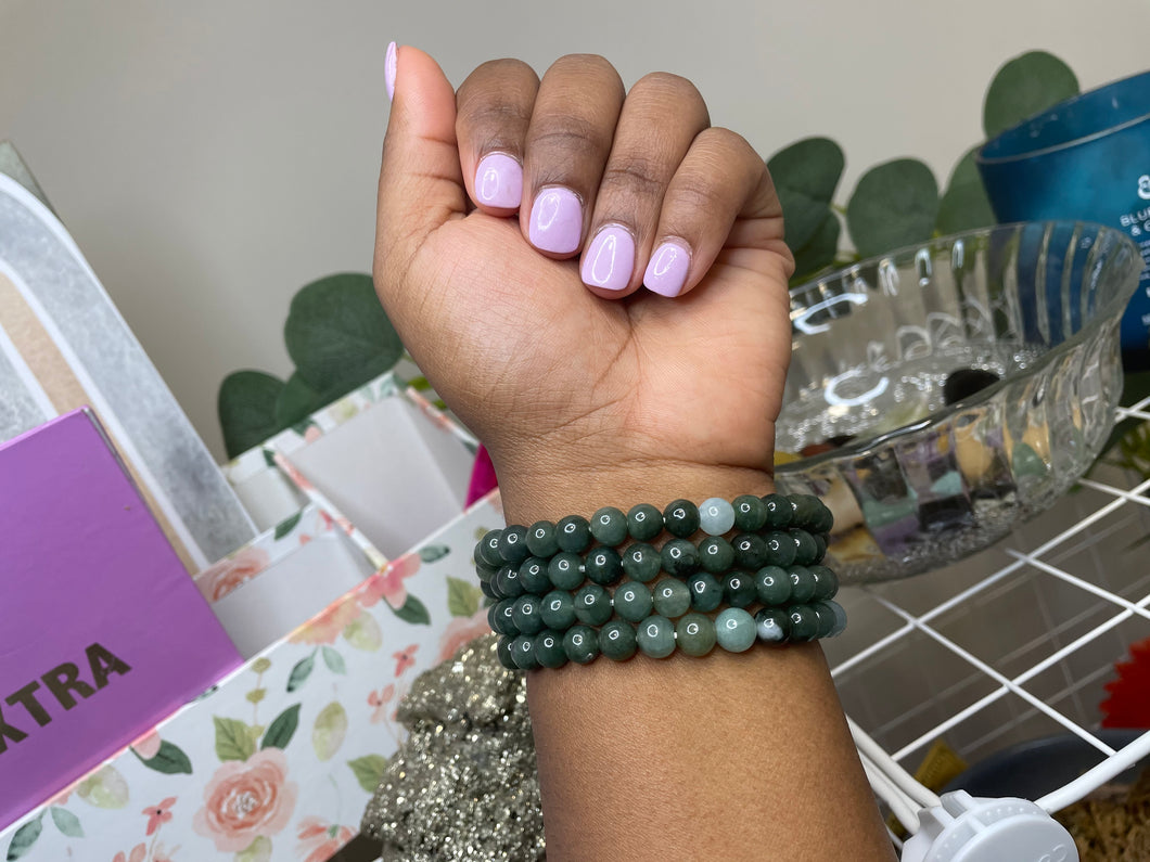 Jade Beaded Bracelet