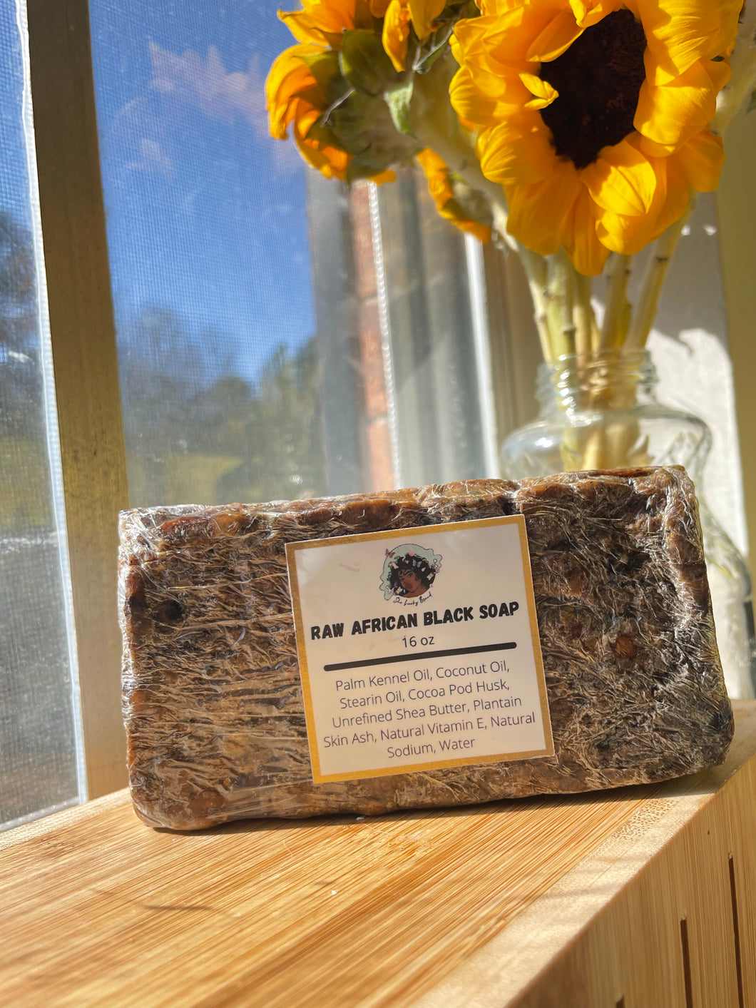 Raw African Black Soap